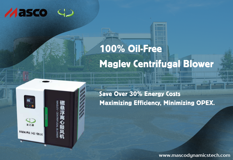 Maglev Blower for Wastewater Treatment Systems