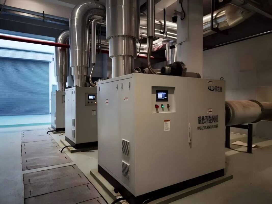 Maglev Blowers for Wastewater Treatment Plant