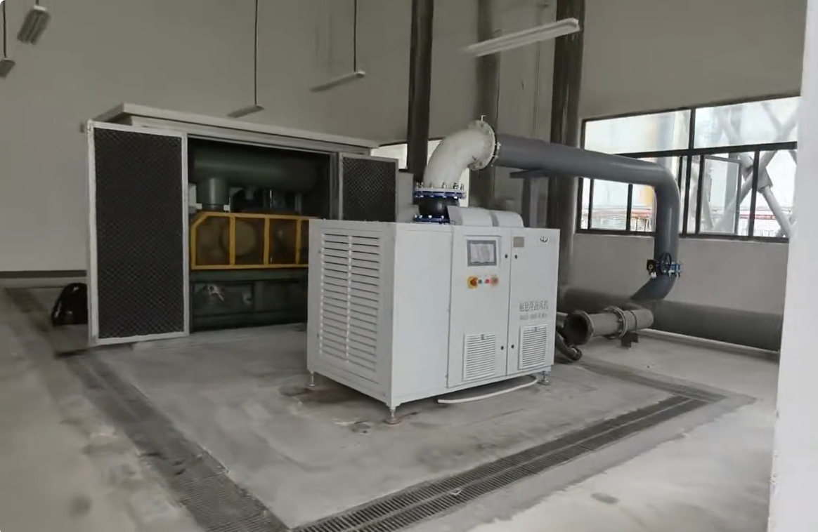 Maglev Blower Retrofit for Waste to Energy Plants